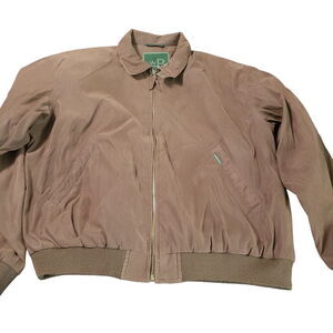 WP By Weatherproof Mens Jacket Brown Size Large Polyester Blend Long Sleeve